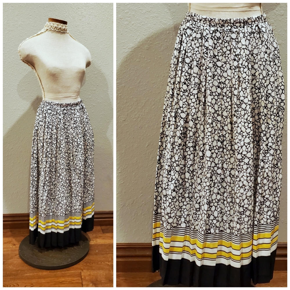 Leslie Fay Printed Skirt